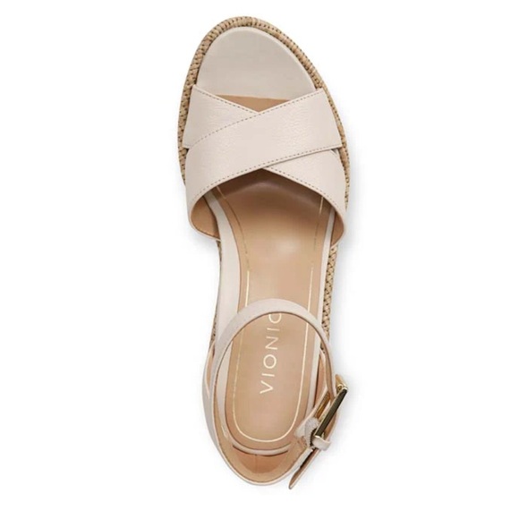 Vionic Marina Women's Beige Wedge Sandals Size 10 - Picture 2 of 4